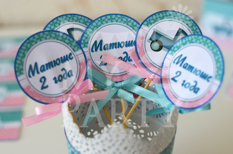 Набор Маленькая голубая машинка