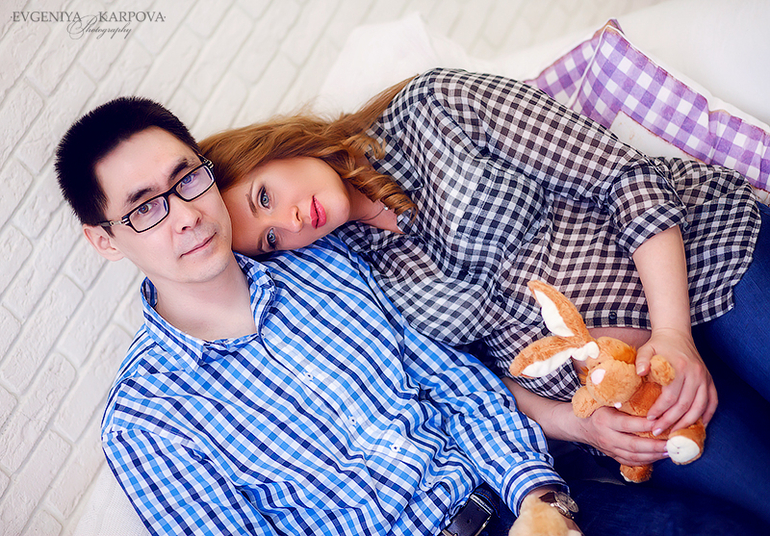 Наталья в ожидании доченьки