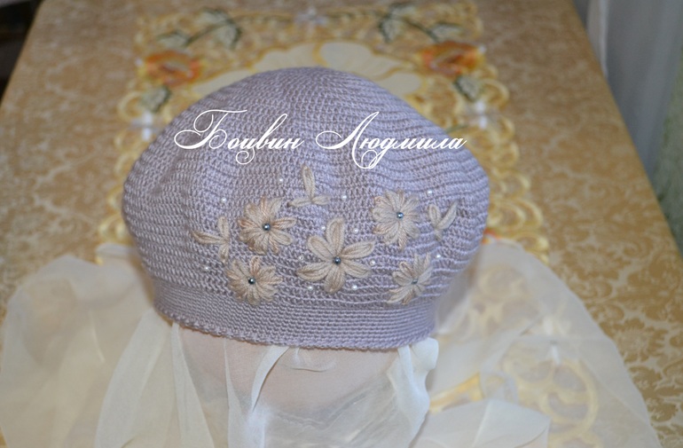 Берет крючком