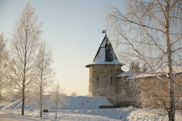 Зима пришла в Печоры