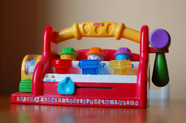 Игрушки ELC, Fisher Price, Smooby..