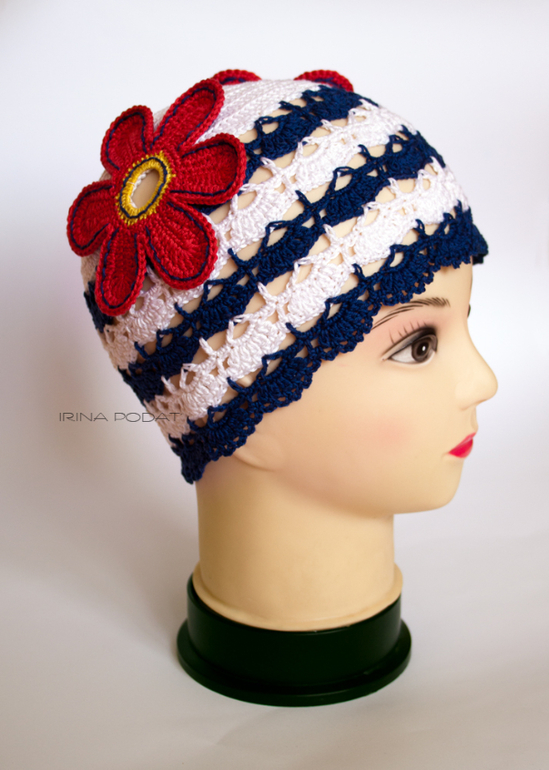 Морячка с цветами