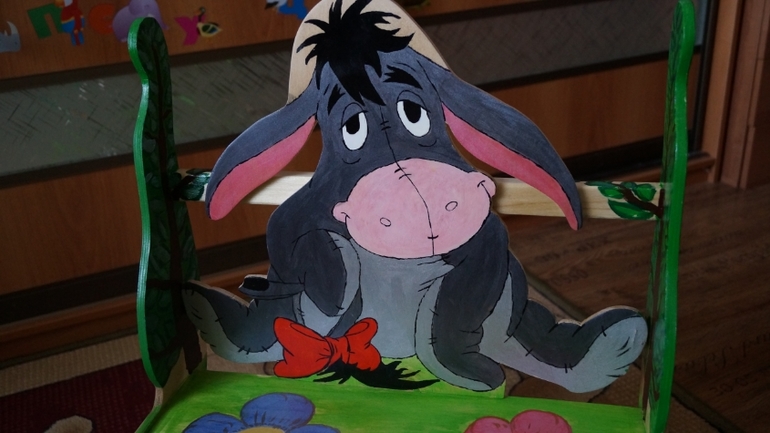 Стул- скамейка для дочки