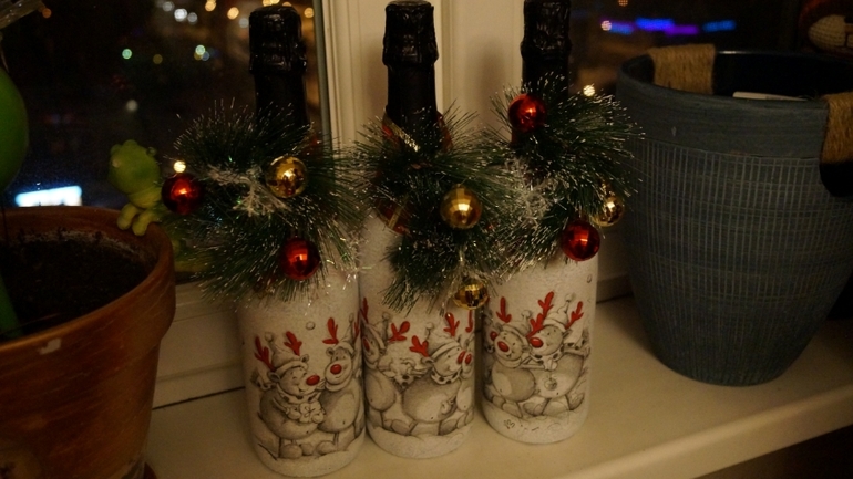 Делала на НГ, долго не писала