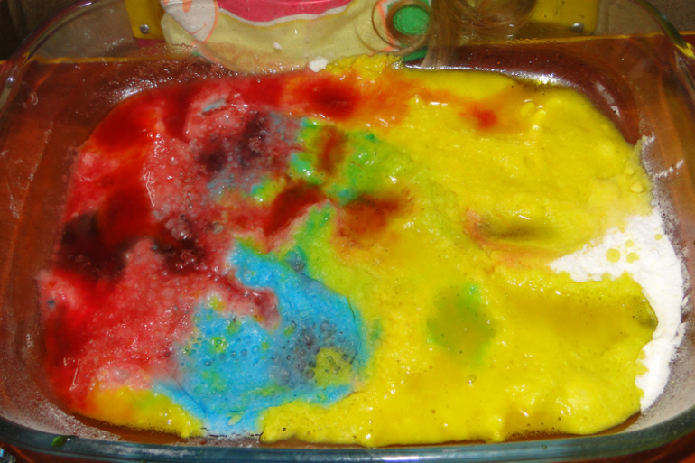 Рисование по соде