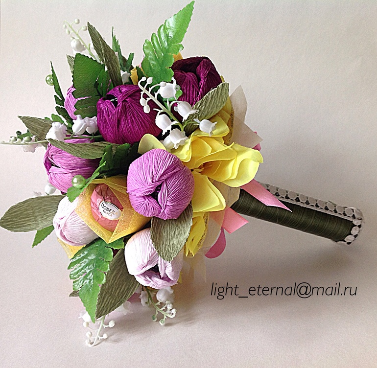 Букет с ручкой