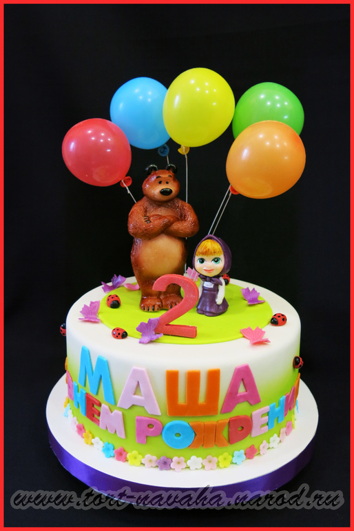 Детские торты: