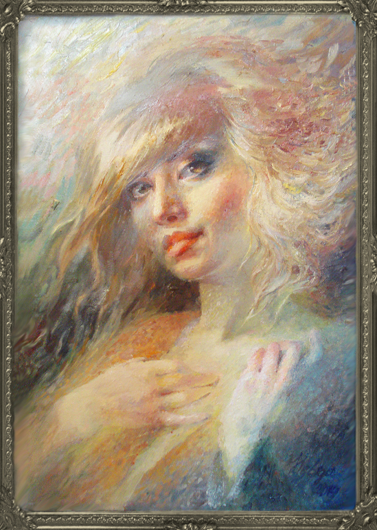 Портрет подруги (масло)