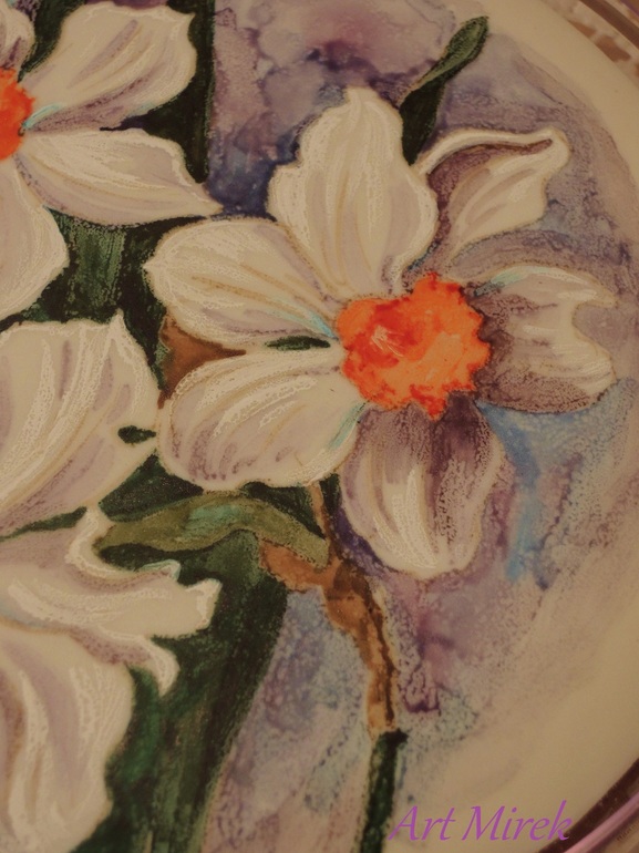 Пряники с весенними цветами.