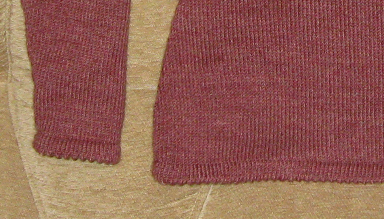 Мое первое изделие на вязальной машине