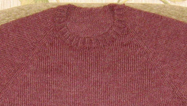 Мое первое изделие на вязальной машине