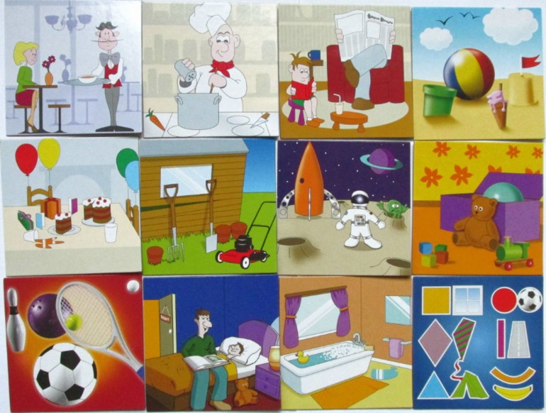 Наши новые игры: Сундучок знаний и Разноцветные гусенички (возраст 4+)