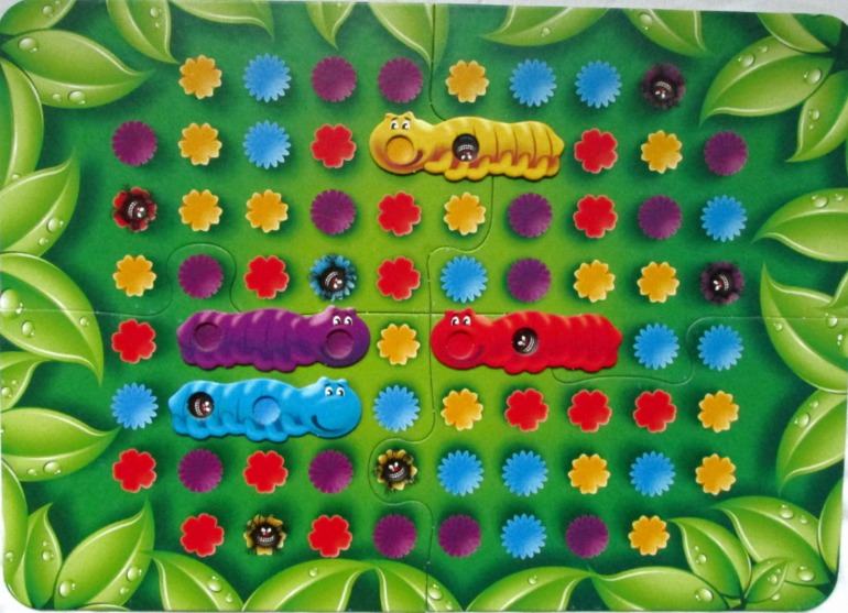 Наши новые игры: Сундучок знаний и Разноцветные гусенички (возраст 4+)