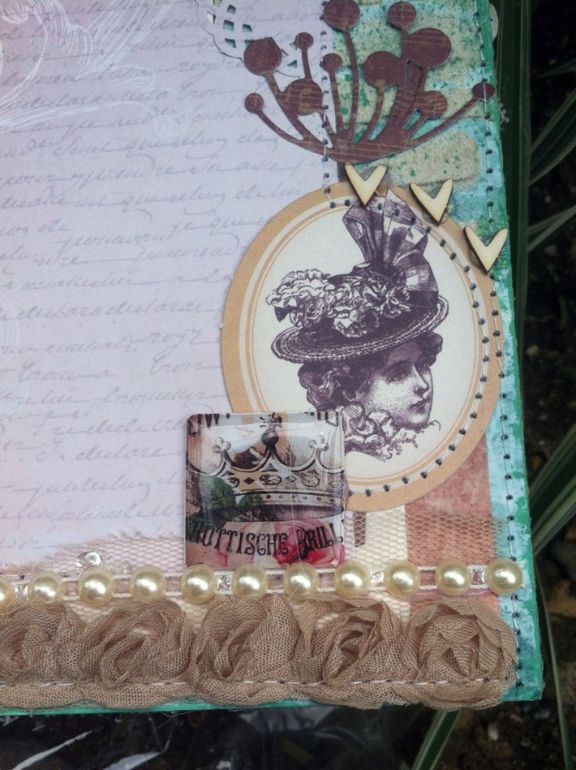 Розово-бирюзовый альбомчик!