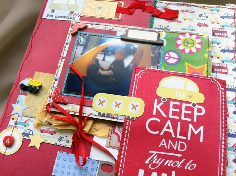 Альбом для мальчика с готовыми фото . Много позитива!!)))