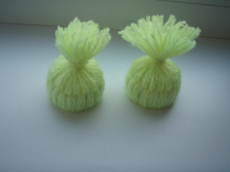 Шапочки-шарфики)