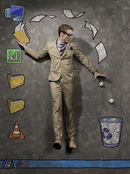 Креативные рисунки на асфальте от Нитина Камблекара.