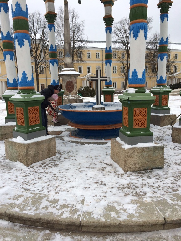 Съездили в Свято-Троице Сергиеву лавру!