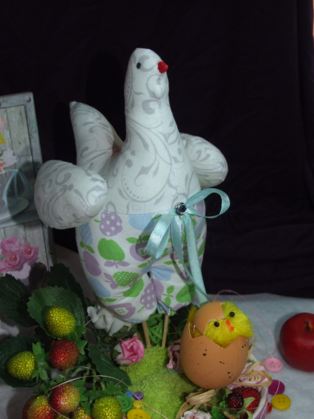 Курочка к пасхе.