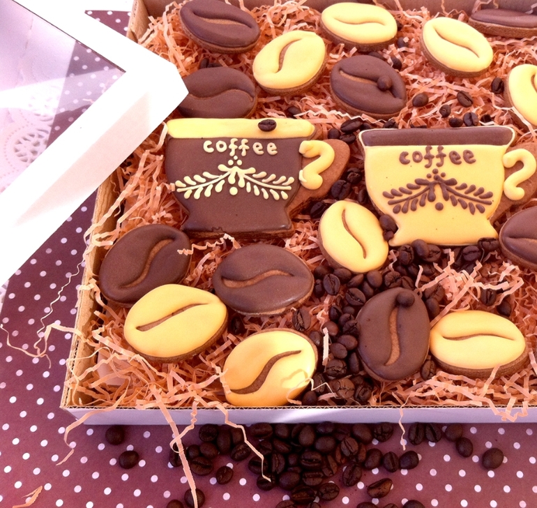 Новый набор имбирных пряников "Кофемания"