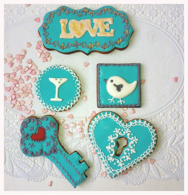 Имбирные расписные пряники ко Дню всех влюбленных и 23 февраля!!