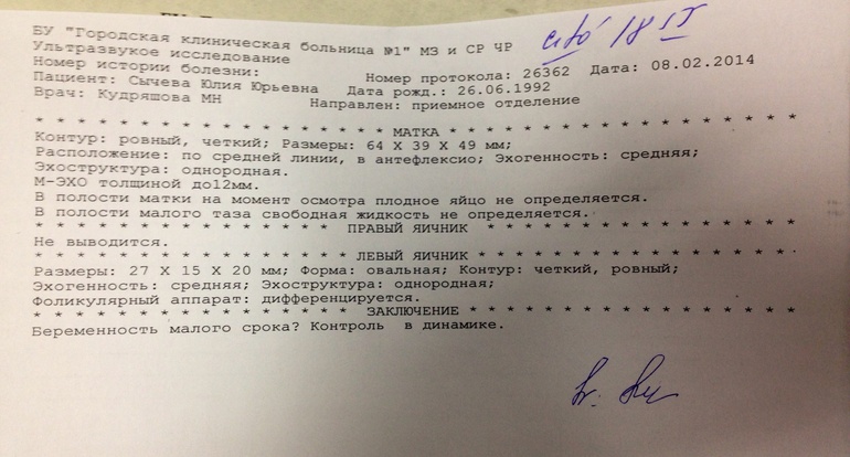 Сьездила в дежурную геникологию и звонила отличному гинекологу!