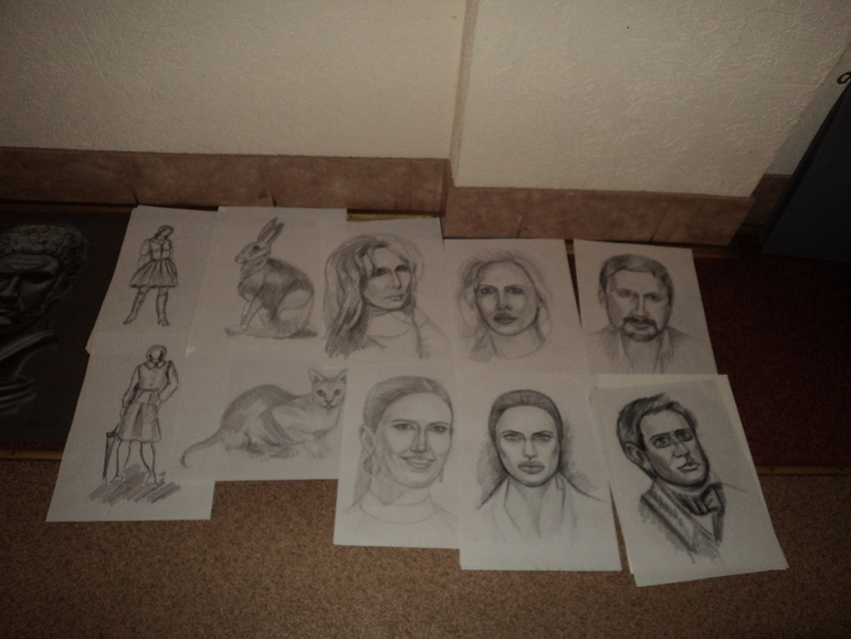 смотр по рисунку