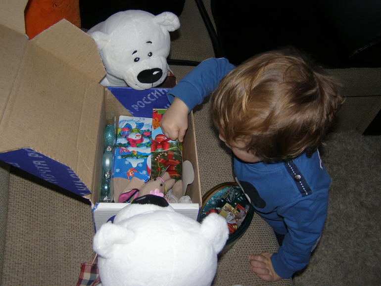 Новогодняя посылочка