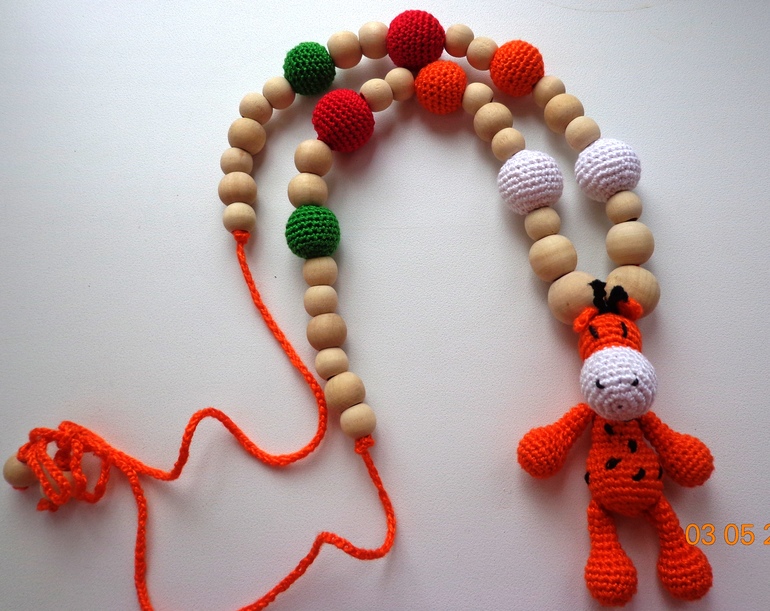 Слингобусы с игрушкой "Жирафка"