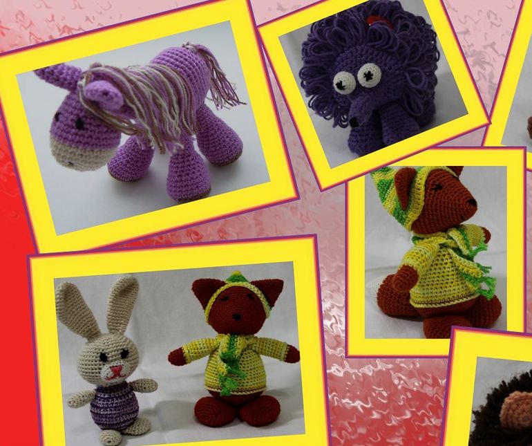 Маленькие игрушки-зверюшки