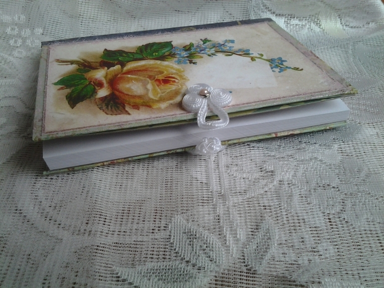 Блокнот "Винтажная роза"