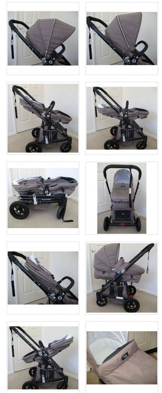 Как вам коляска-трансформер Valco Baby Zee Spark?