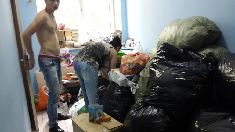 Беженцы в Печатниках