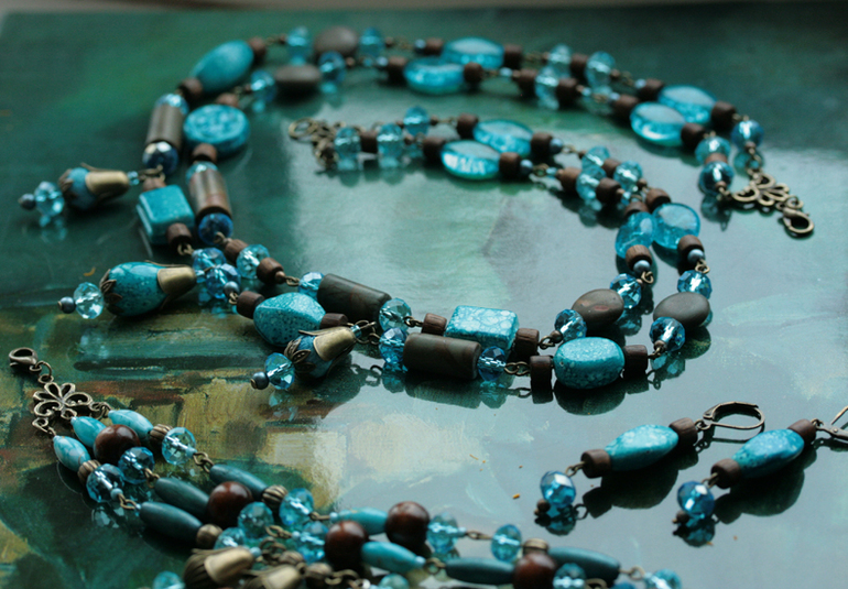 Набор бижутерии "Timbouktou"