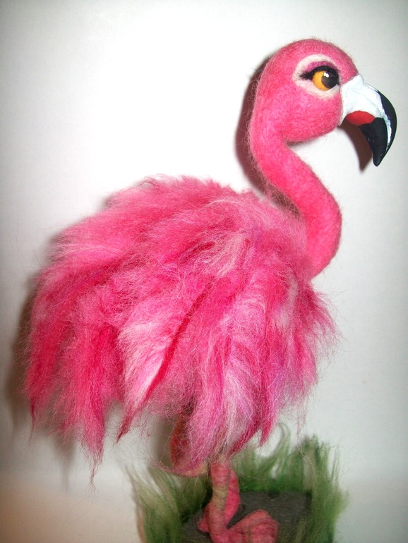 Розовая мечта о розовом фламинго!