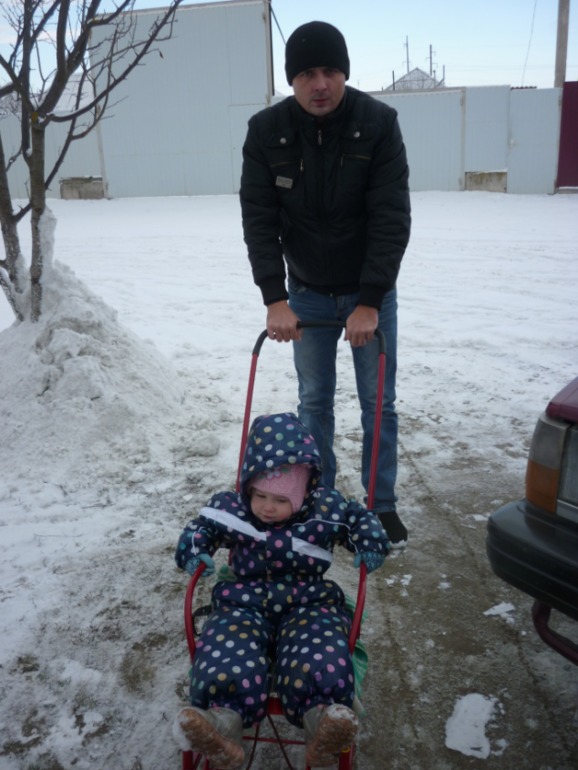 И у нас слегка снежок выпал