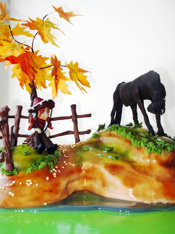 Мой конь и его девочка)