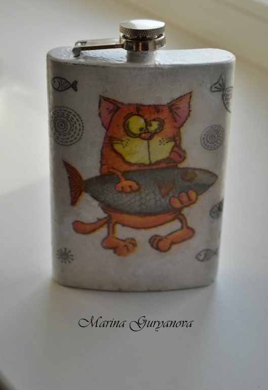 Выставлю свои фляжки, которые уже добрались до своей обладательницы