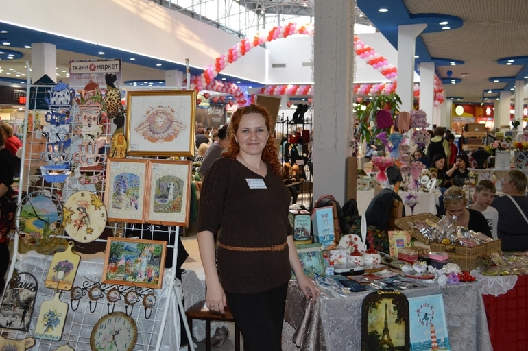А я участвовала в выставке мастеров юга России  "Валинор" в г. Краснодар