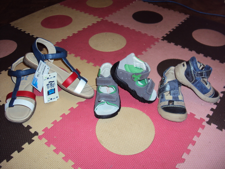 Наше обувное лето.