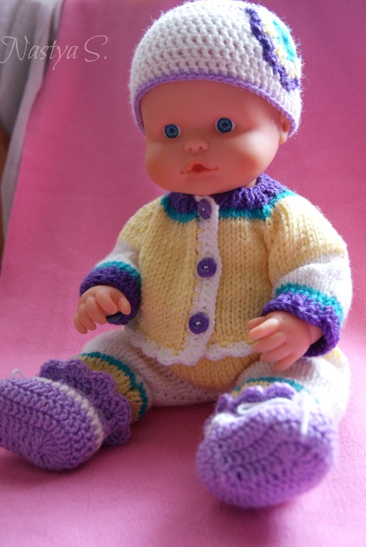 Комплект для новорожденной..