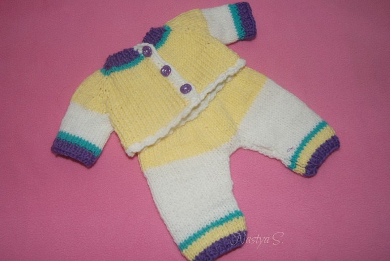 Комплект для новорожденной..