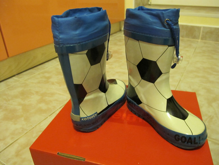 Резиновые сапоги Котофей, размер 26