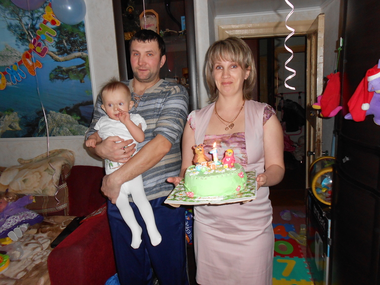 Мы отпраздновали первый годик!