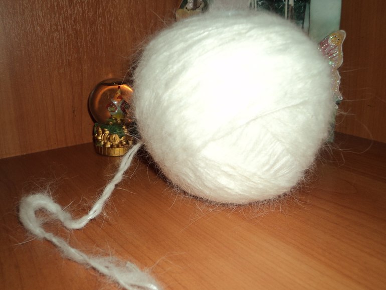 Продам кроличью пряжу