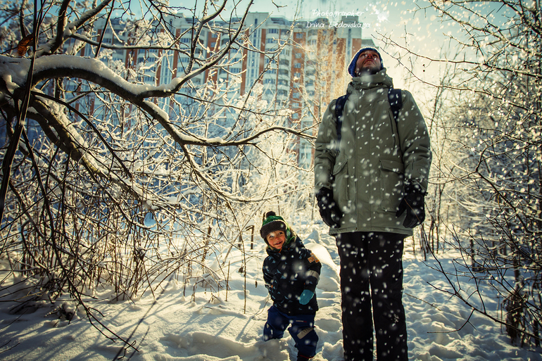 Из зимнего)