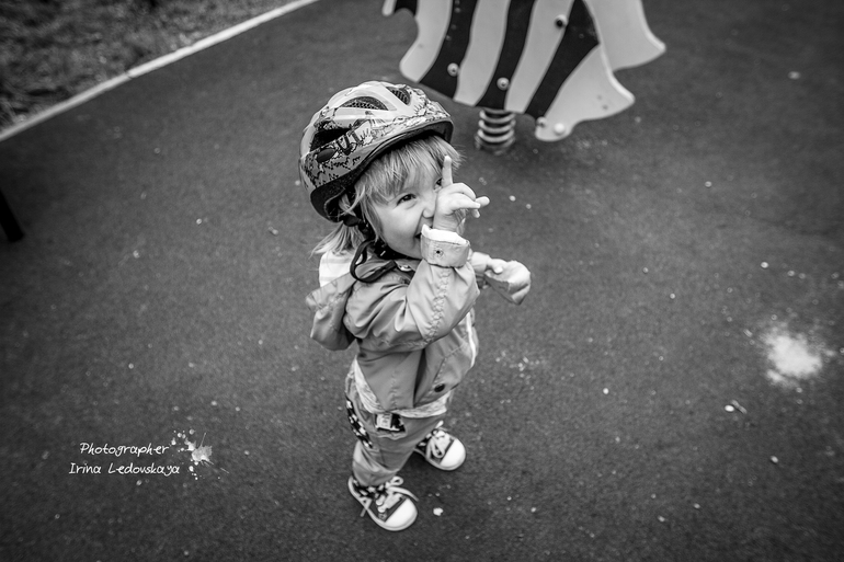 Конец лета, велосипед и голуби ...