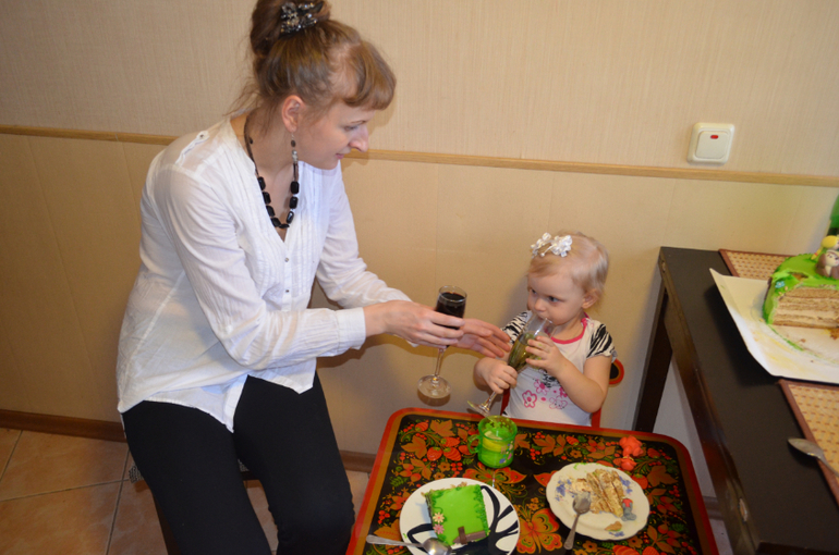 Алёнушке 2 года, В стиле "Репка"