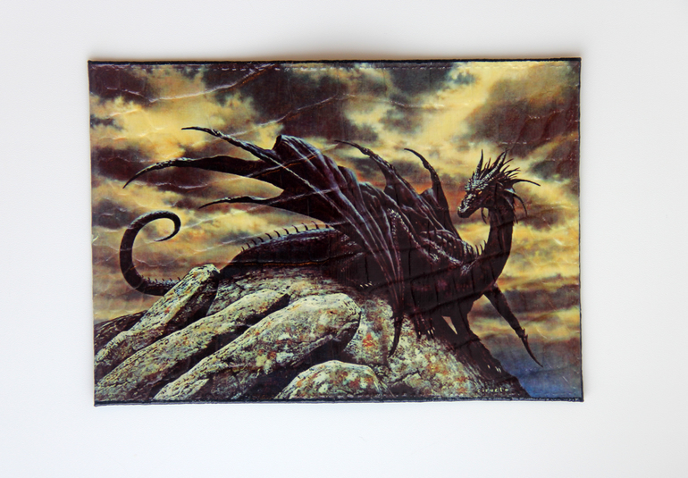 Обложки на паспорт "Волки"  "Дракон" и...