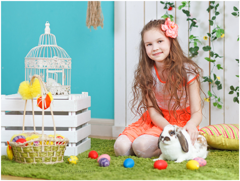 Пасхальный проект. Кристиночка и ее семья